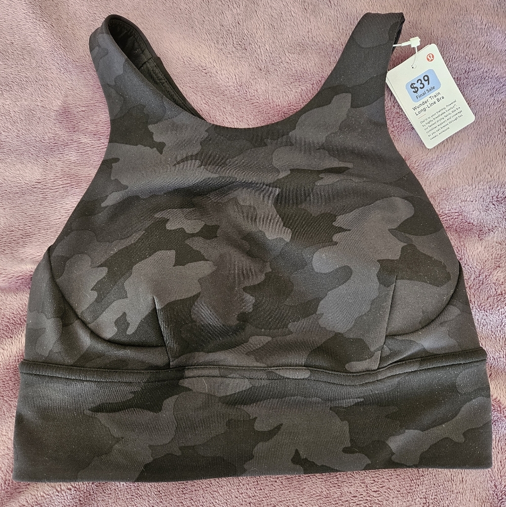 Lululemon Wonder Train Long-Line Bra